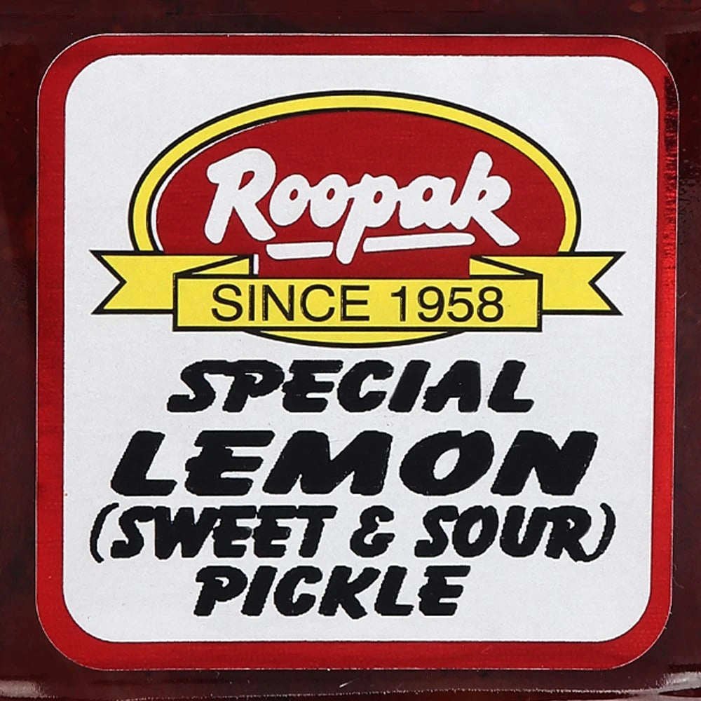 Roopak (since 1958) Sweet and Sour Lemon Pickle - 400 gms