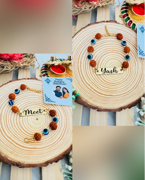 Rudraksha Rakhi Hamper For Bhai