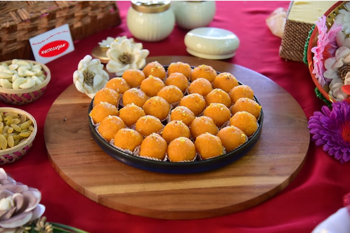 Rasranjan Sweets Motichur Laddu - 500 gms