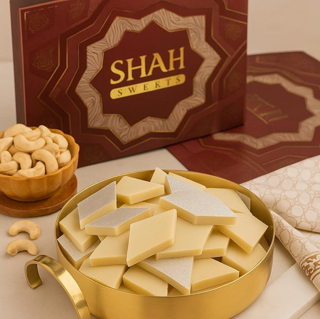 Shah Sweets Premium Kaju Katli | 500 gms