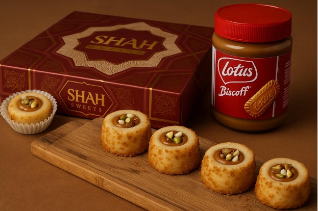 Shah Sweets Biscoff Vaati | 500 gms