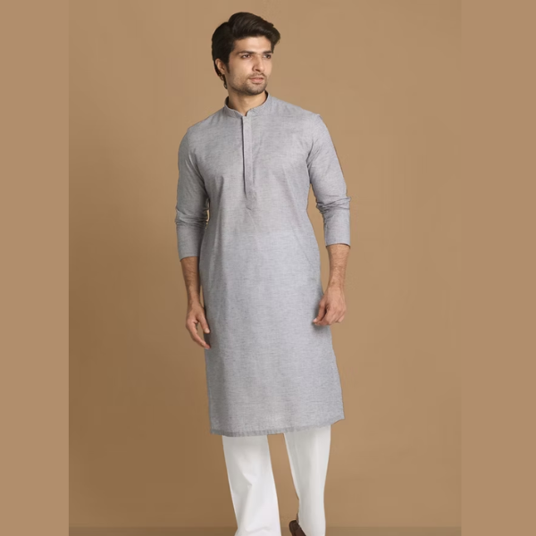 Manyawar Solid Kurta Set - India shopping