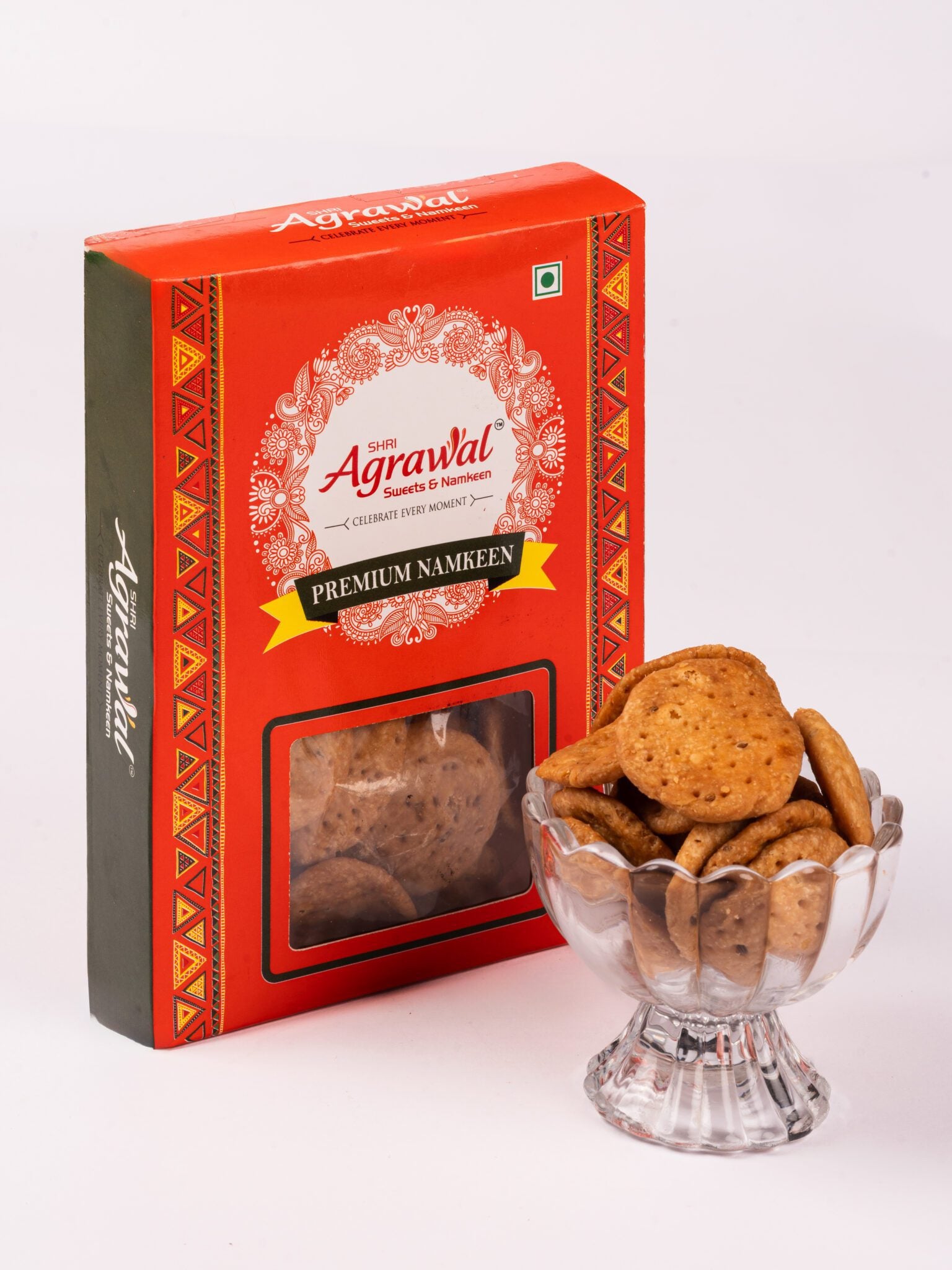 Shri Agrawal Sweets & Namkeen Plain Mathari - 400 gms