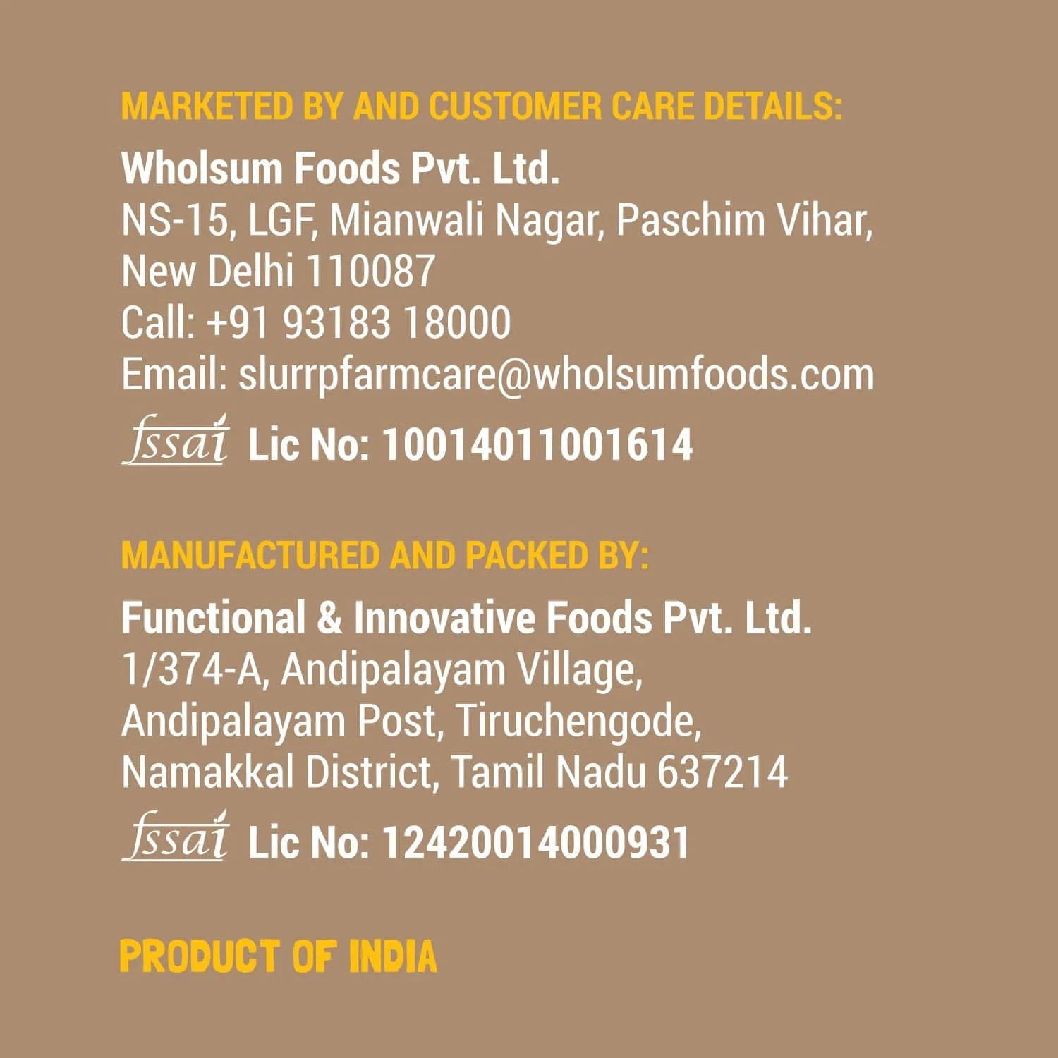 Slurrp Farm 100% Natural Nut Powder | 100 gms