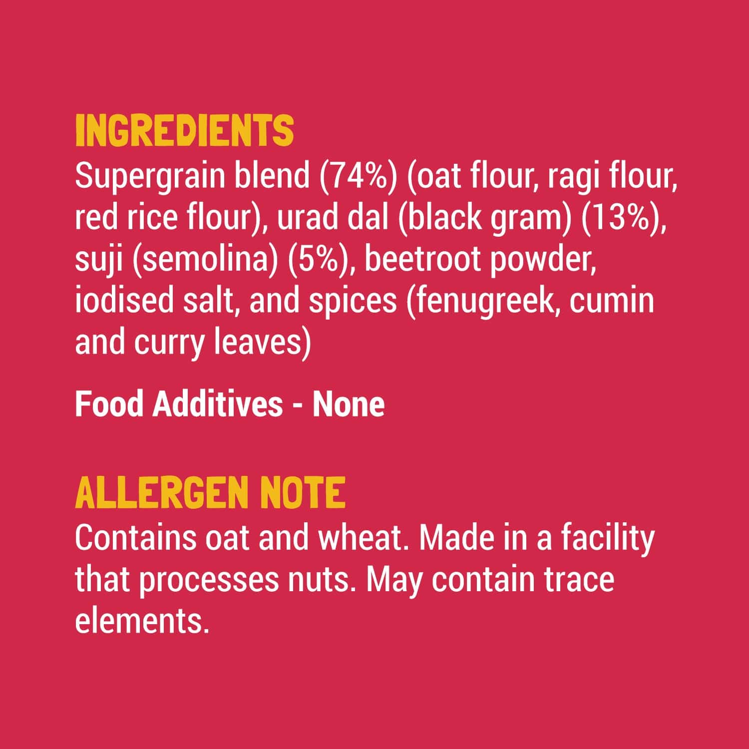 Slurrp Farm Beetroot Dosa Mix| 150 gms