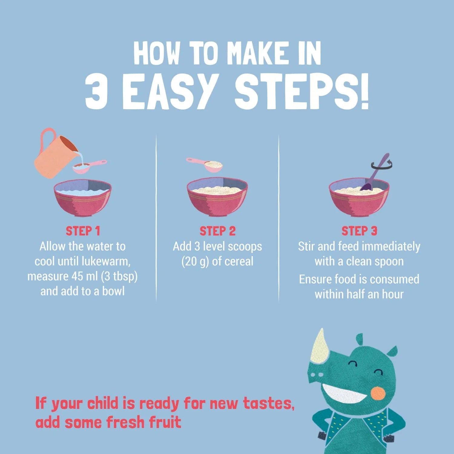 Slurrp Farm Multigrain Millets & Mixed Fruit Baby Cereal With Milk| 200 gms