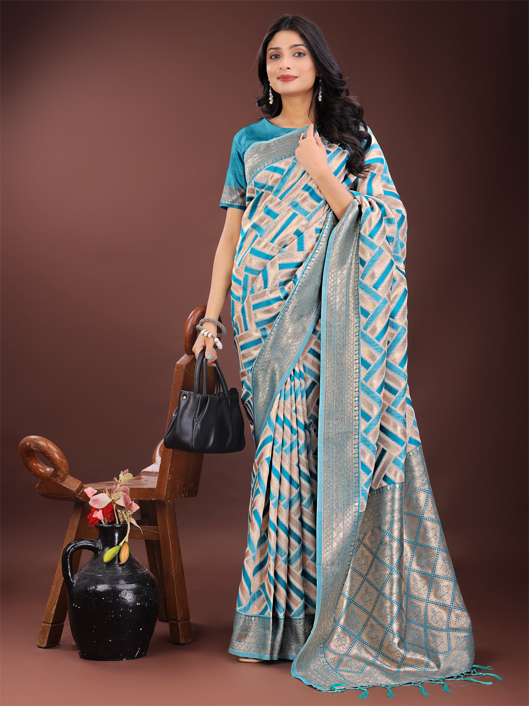Sootra: Linen Cotton Chronicles Saree Collection| Ready To Wear SKU-ASLIQ3001 to 05