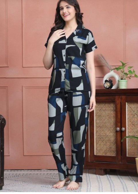 Special Boston Club Cotton Night Suit | Ready to Wear