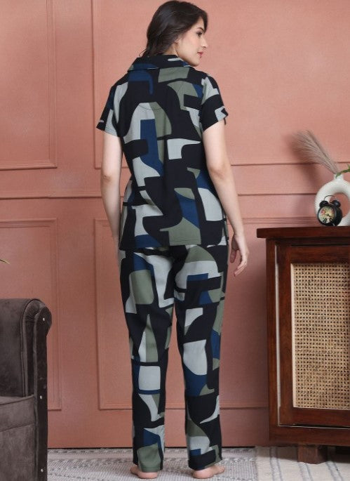 Special Boston Club Cotton Night Suit | Ready to Wear