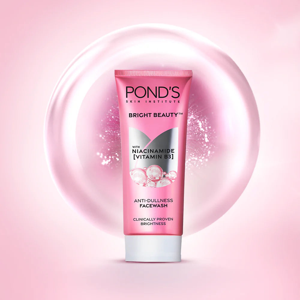 Pond's Bright Beauty Anti-Dullness Facewash With Vitamin B3 - 200 gms