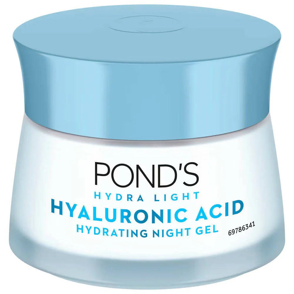 Pond's Hydra Light Hyaluronic Acid Hydrating Night Gel - 50 gm