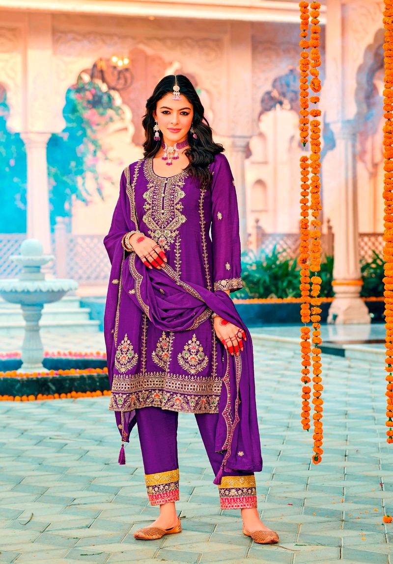 Amazing Suit With Embroidery Work | Ready To Wear