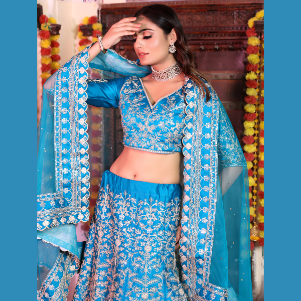 Beautiful Lehenga Enchanté Lehenga Choli | Ready To Wear SKU :- AF5260