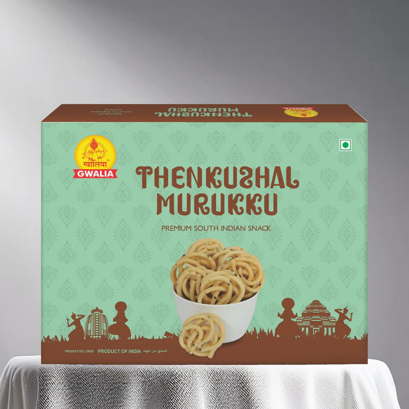 Gwalia Sweets Thenkushal Murukku 150 gms - India shopping