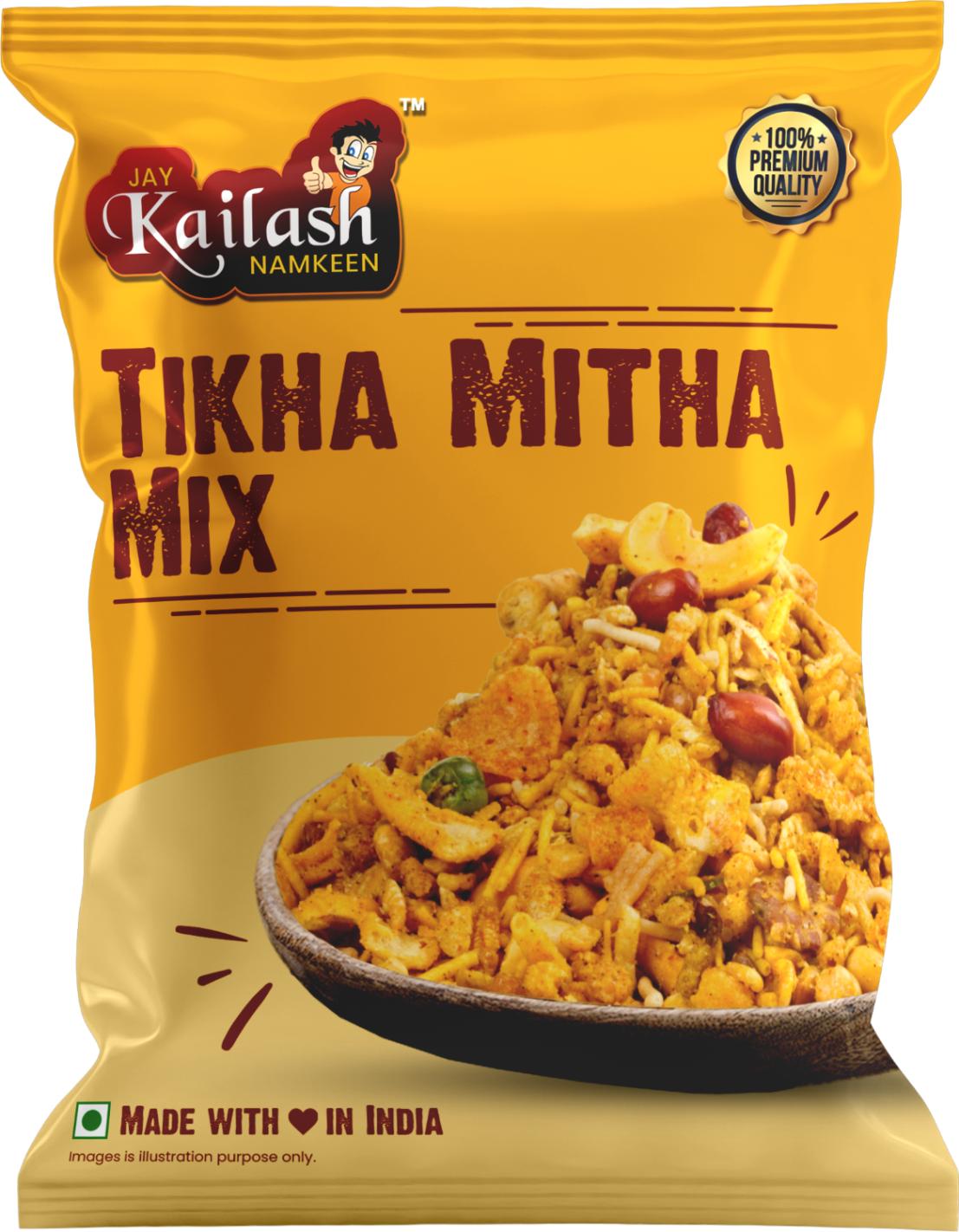Jay Kailash Namkeen Tikha Mitha Mix | 500 gms