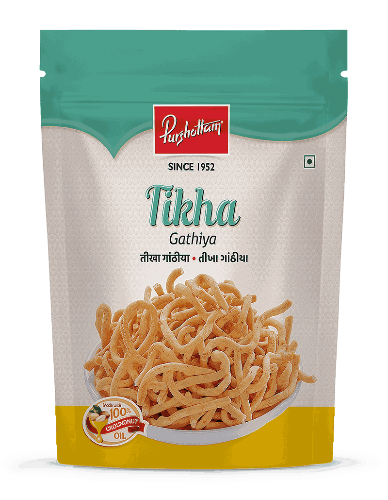 Purshottam Sweets Tikha Gathiya - 200 gms