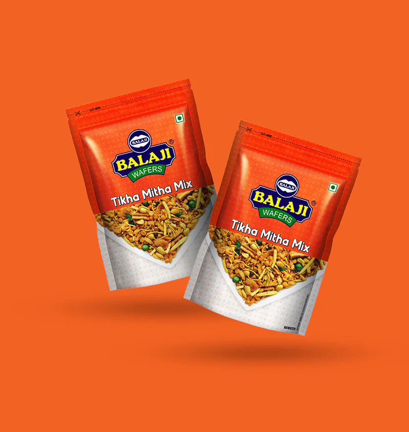 Balaji Wafers Tikha Mitha Mix 400 gms