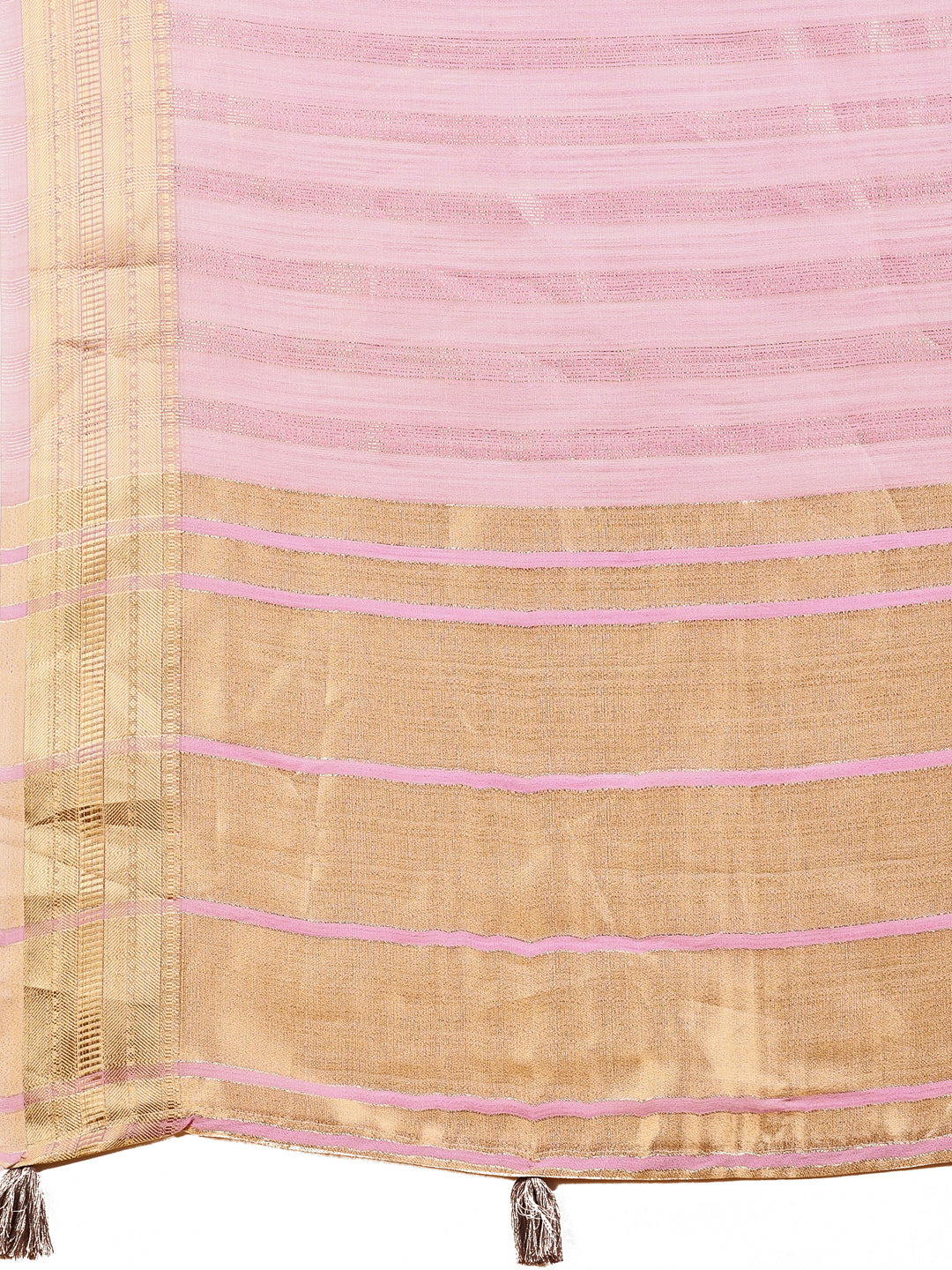 Twilight Nomad Organza Saree |Light Pink Colour| Ready to Wear -SKU- SWSAH1004