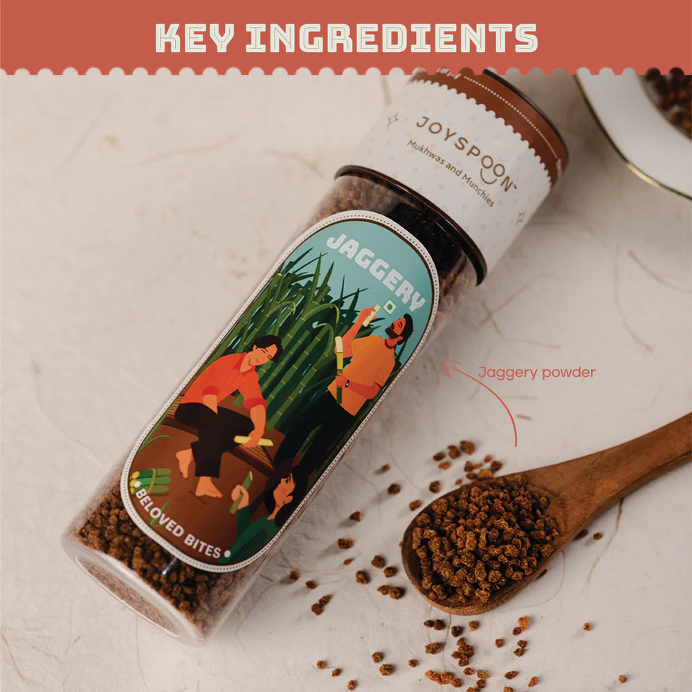 Joyspoon Jaggery Mukhwas | 200 gms
