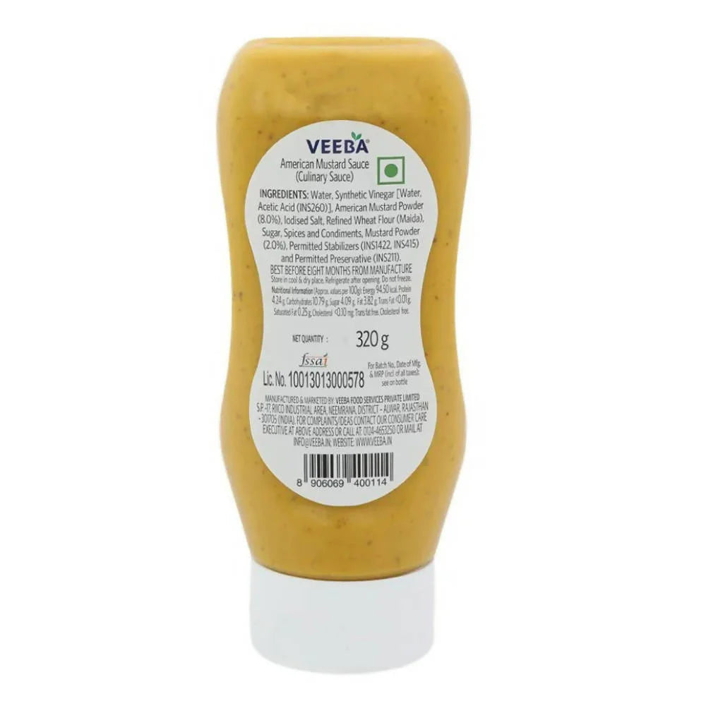 Veeba american mustard sauce (320 gms)