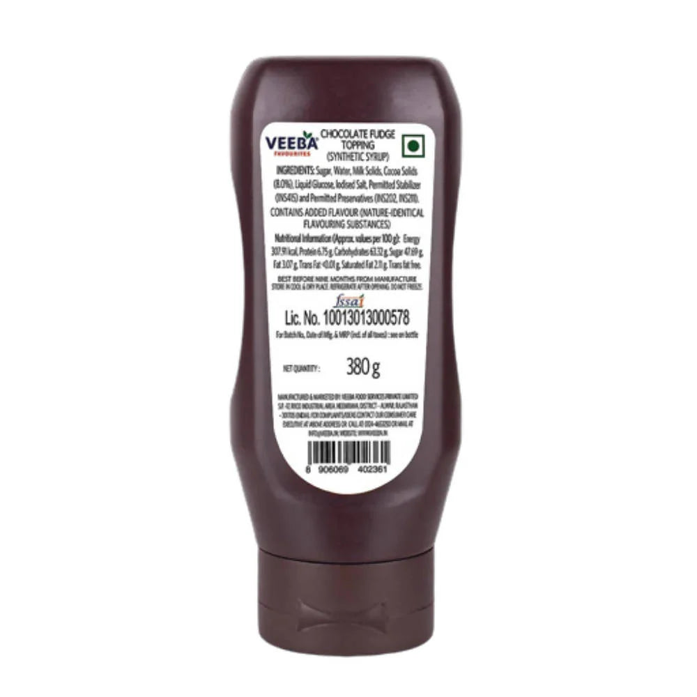 Veeba Hot choco fudge - 380 gms