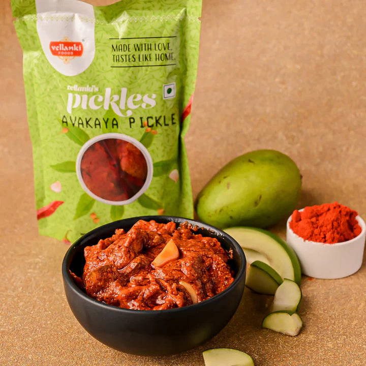 Vellanki Foods Andhra Avakaya Pickle (Mango)