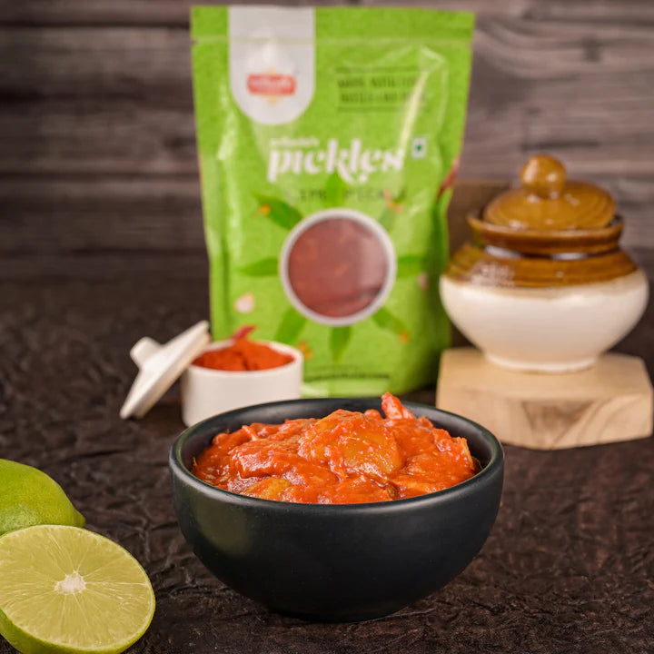 Vellanki Foods Lime Pickle – Tangy & Spicy Andhra Delight