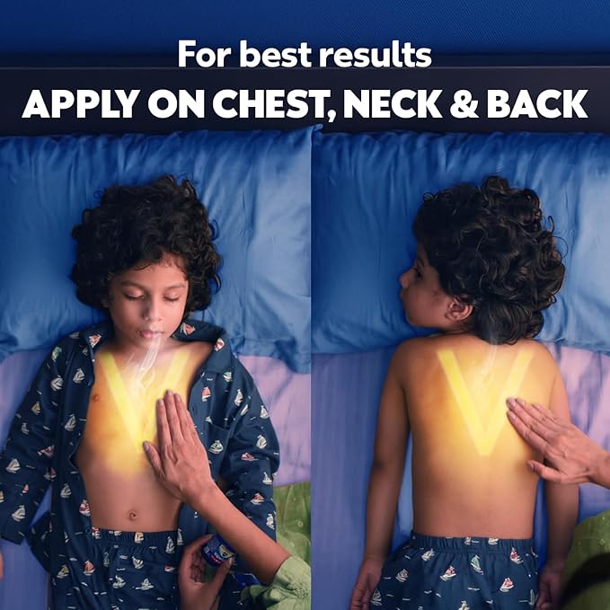 Vicks Vaporub 50 ml | Relief from Cold, Cough, Blocked Nose & Body Pain