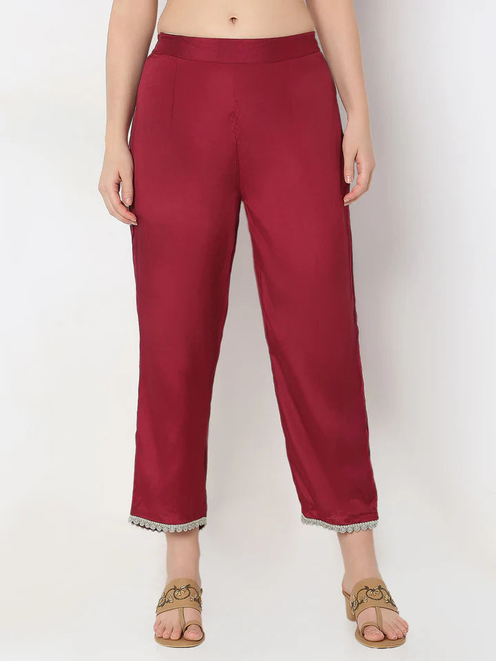 Embellished Kurta and Pant with Dupatta Set | Ready To Wear