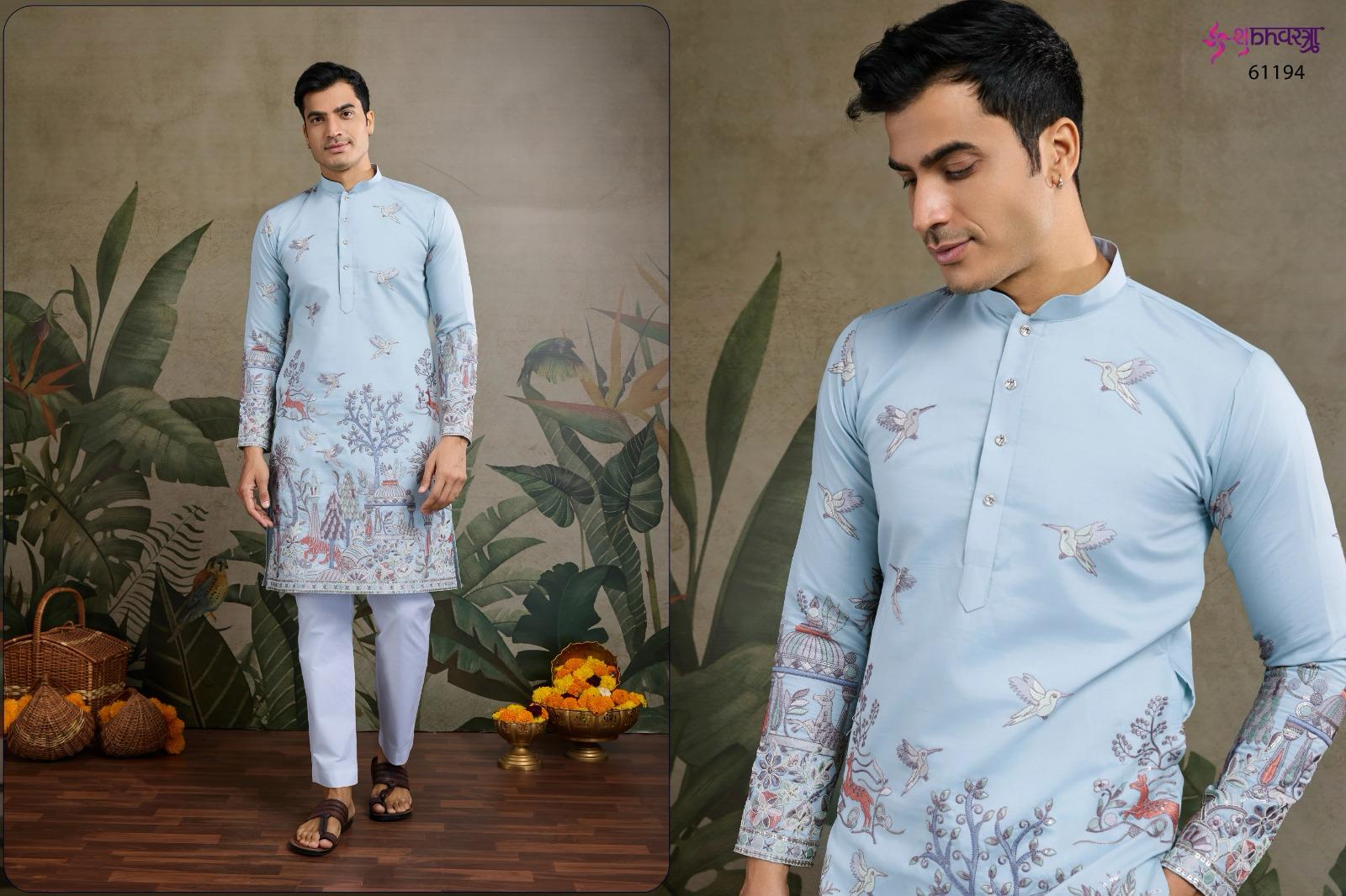 New Exclusive Festival Mens Wear Heavy Embroidered Kurta Collection | Ready To Wear