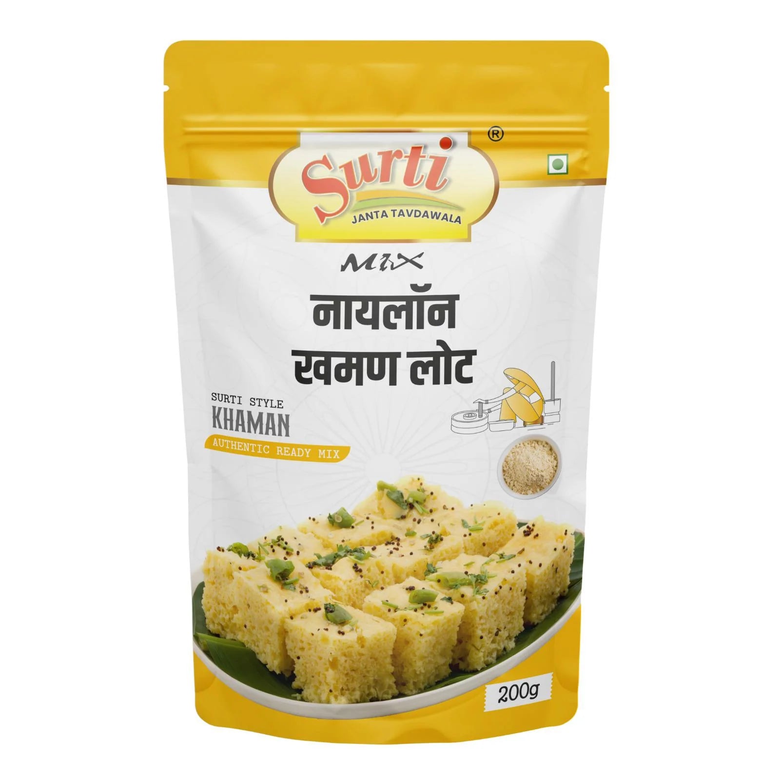 Surtimix Nyloan Khaman Aata | Ready To Eat 500 gms