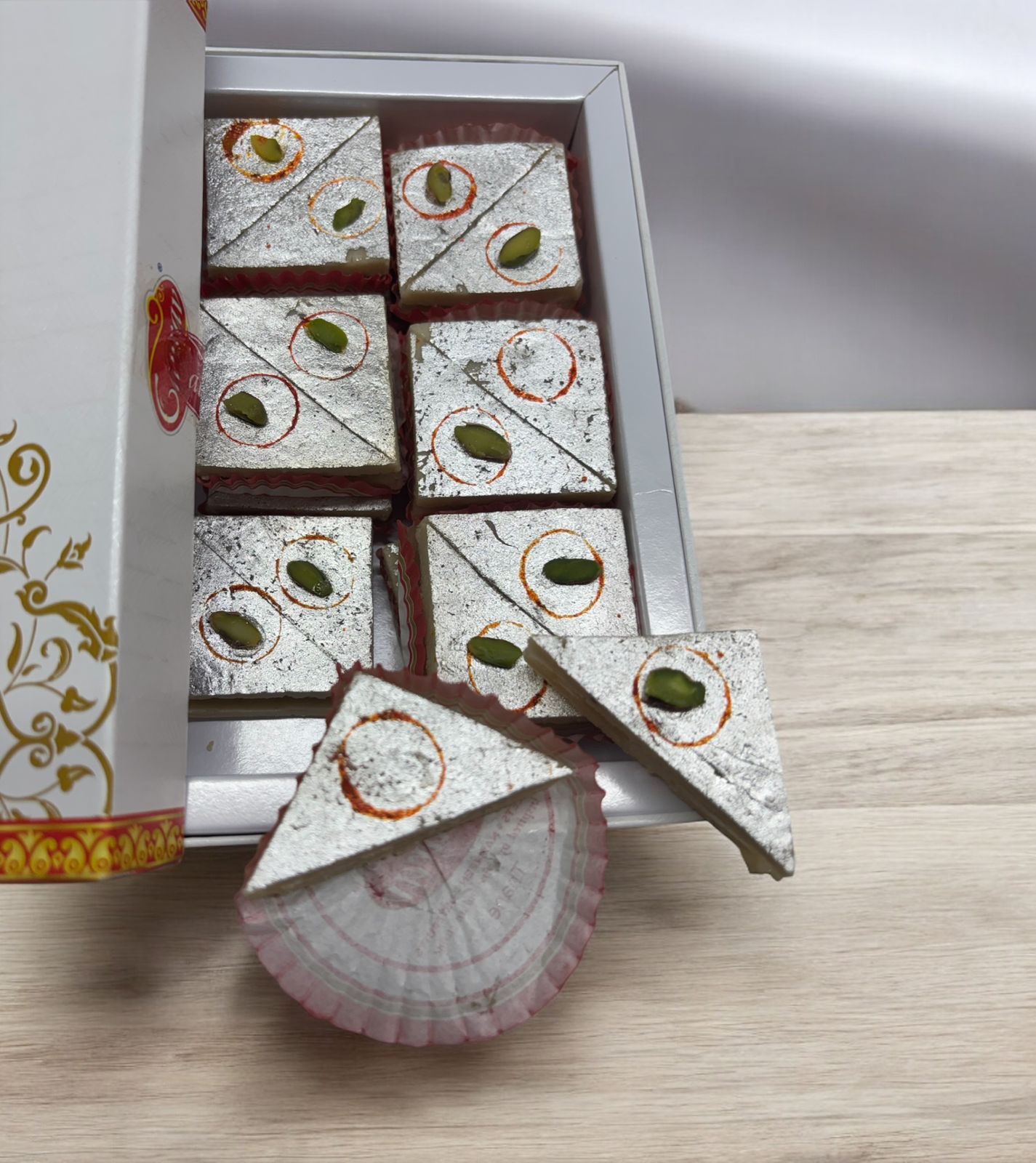 Gaurav Sweets Famous Litchi Katli - 500 Gms