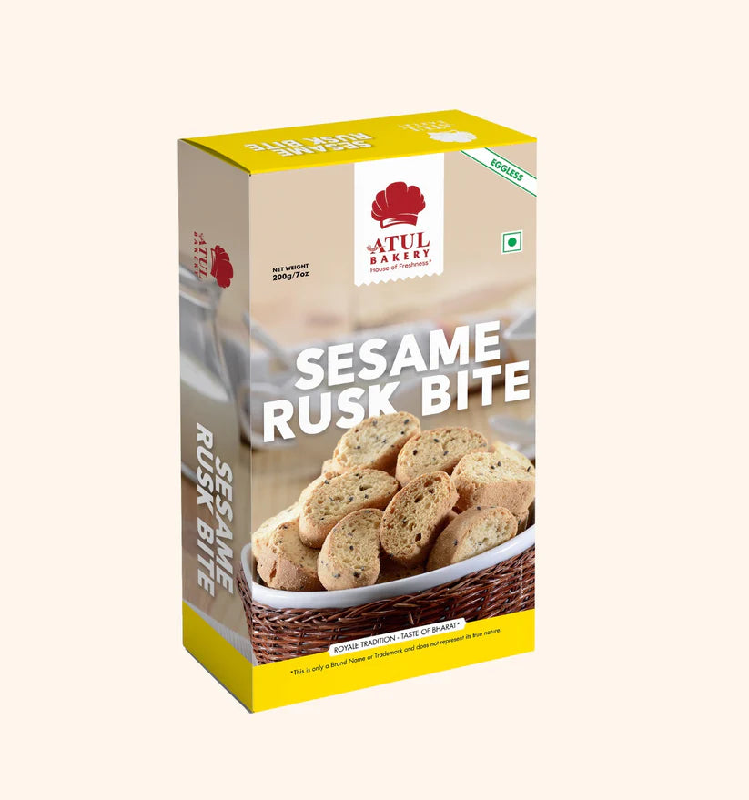 Atul Bakery Sesame Toast | 200 gms