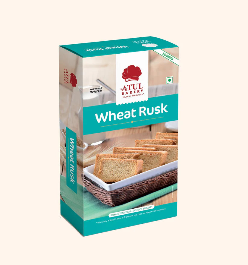 Atul Bakery Wheat Toast | 200 gms