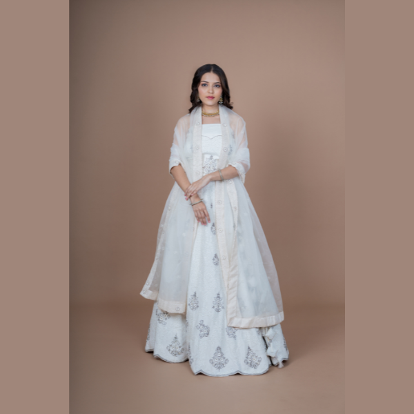 New Classic Crimson Glow Lehenga | Ready To Wear