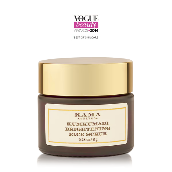 Kama Ayurveda Kumkumadi Brightening Face Scrub | 8 gms
