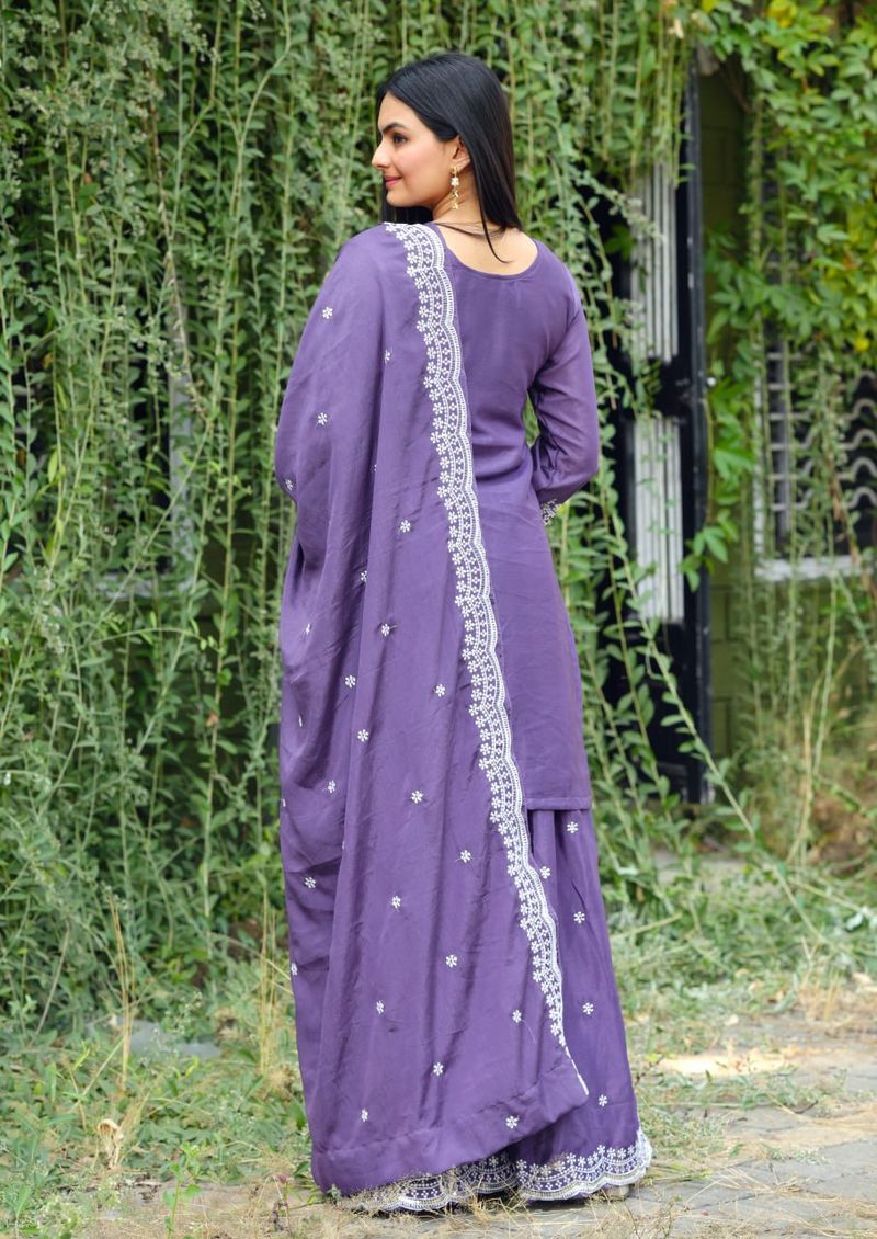 Classical Lehenga Suit With Sequence Embroidery Work | Ready To Wear