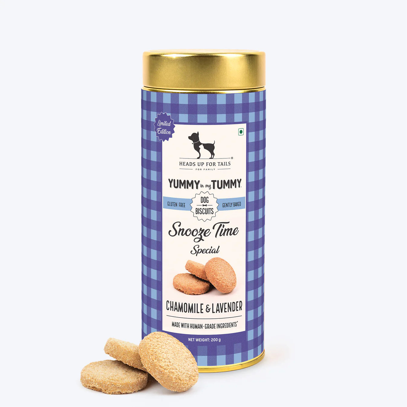 YIMT Snooze Time Special Chamomile & Lavender Dog Biscuits - 200 gms