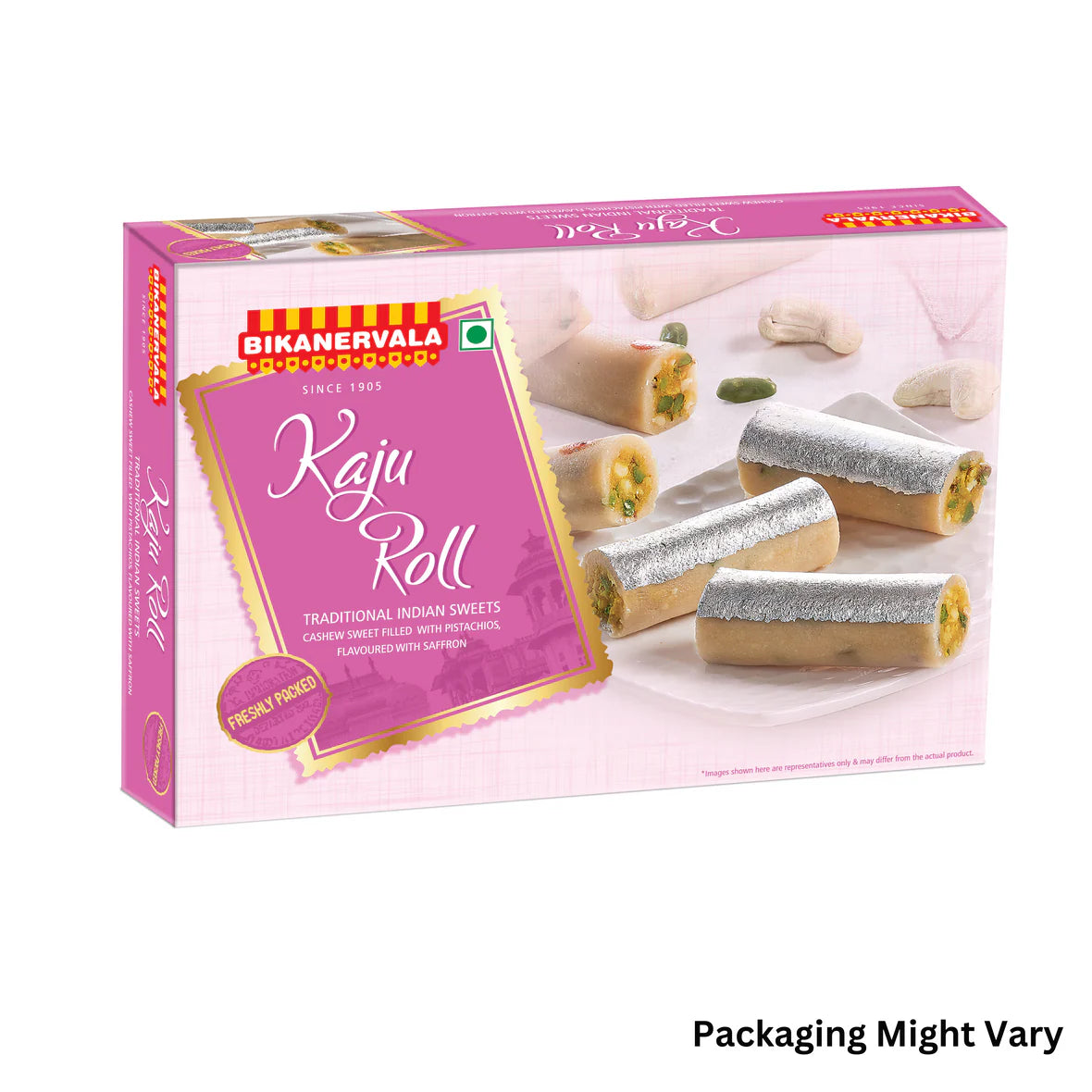 Bikanervala Sweets Kaju Roll | 500 gms