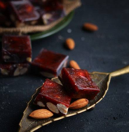 Almond House Date Nut Bar 500 gms - India shopping