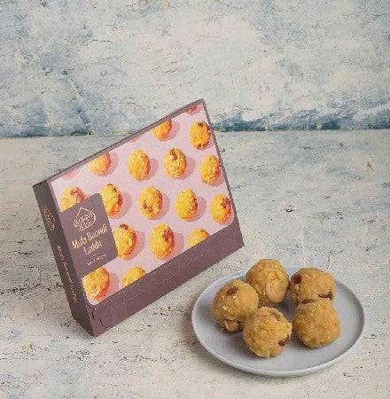 Almond House Motaboondi Laddu 500 gms - India shopping