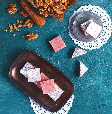 Almond House Walnut Burfi 500 gms - India shopping