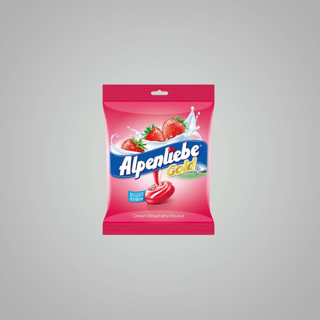 Alpenliebe Strawberry Pack Of 10 - 50 gms - India shopping