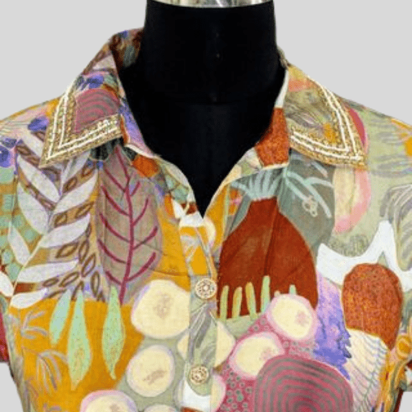 Beautiful Printed Cord Set | Traditional hand Work - India shopping