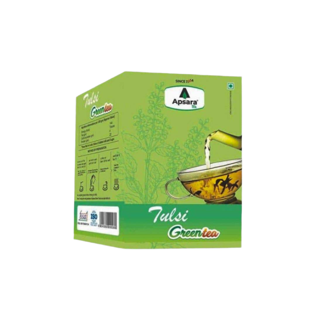 Apsara Tulsi Loose Green Tea 60 pack - India shopping