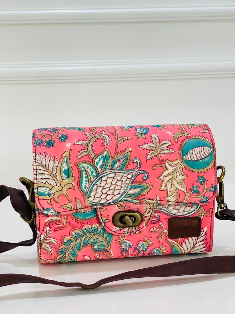 The Morvi Cross Body Bag Flap Sling For Women