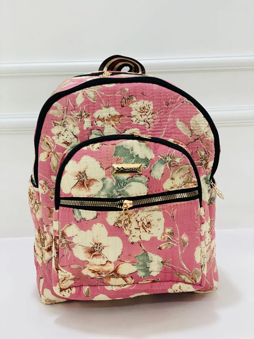 The Morvi Quilted Backpack