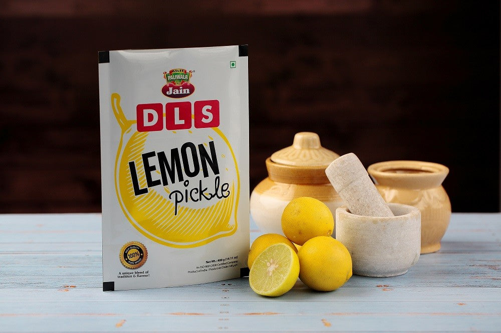 Aslee Paliwala Jain Pickles Lime Pickle (Tikha) - 400 gms