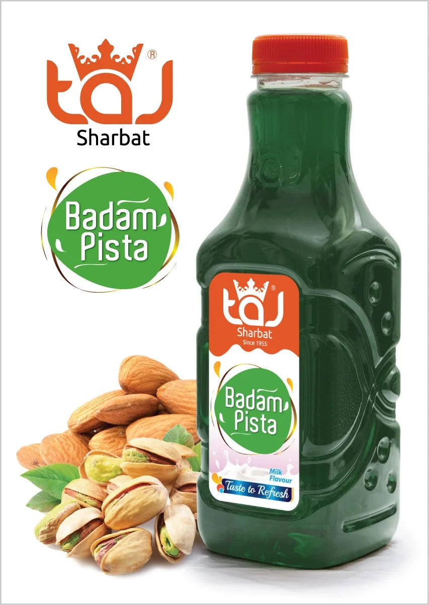 Taj Badam Pista Sharbat | 750 ml