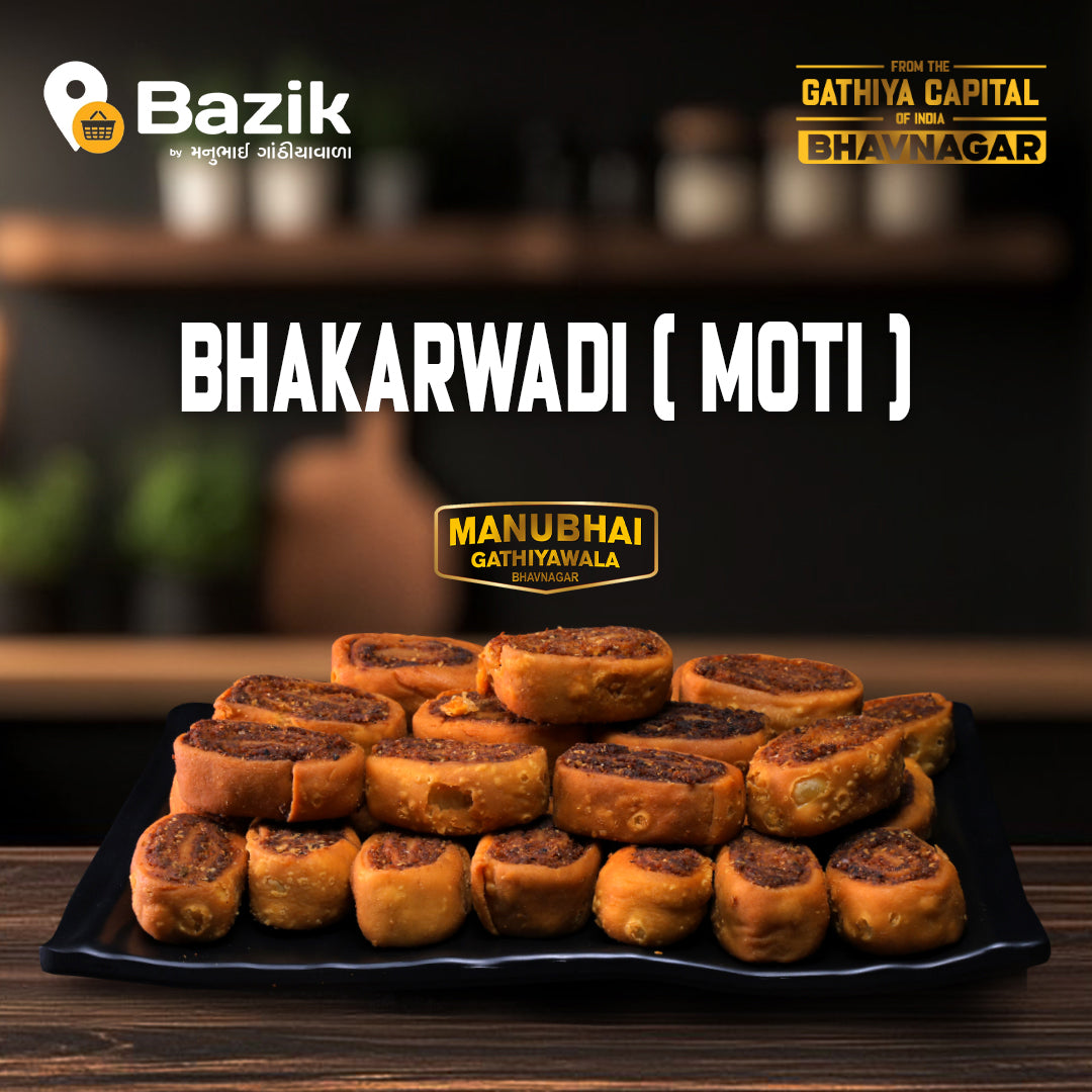 Manubhai Gathiyawala Big Bhakharwadi | 500 gms